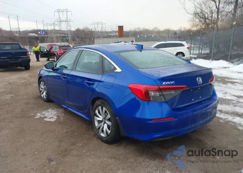 2022 Honda Civic Lx from USA, damaged, VIN 2HGFE2F2XNH522784
